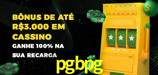pgbpg melhor bônus de depósito