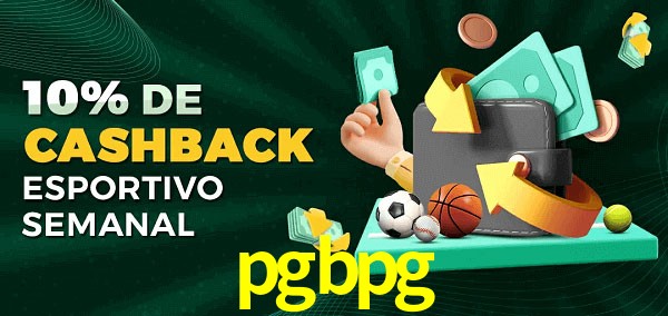 10% de bônus de cashback na pgbpg